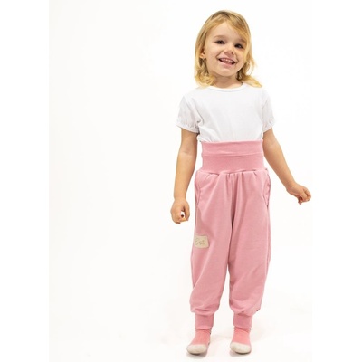 Esito Rostoucí tepláky Mono Pink růžová