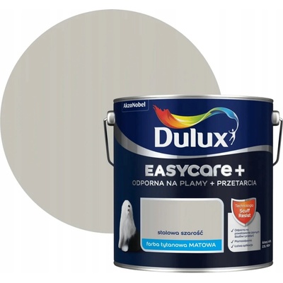 Dulux 2,5 l Ocelově šedá matná