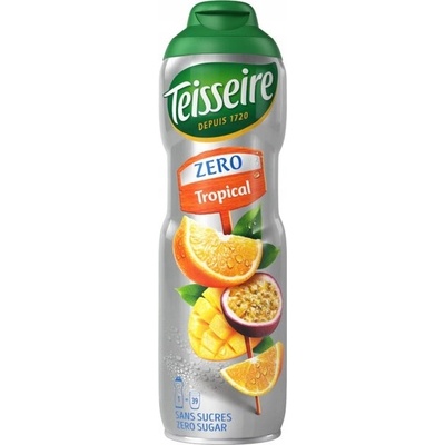Teisseire sirup Tropical Zero 0% 0,6 l