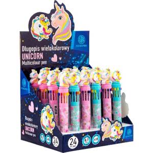 Astra Химикалка ASTRA PEN pastelline Unicorn 0, 7 mm 10 цвята 201023025 (201023025)