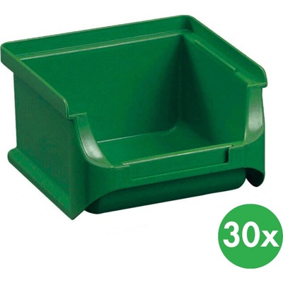 Allit Plastové boxy na drobný materiál 102 x 100 x 60 cm zelené