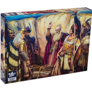 Black Sea Пъзел Black Sea Premium от 1000 части - Хан Кубрат и синовете му (BS42205)