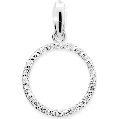 Cutie Jewellery Prívesok z bieleho zlata Z6270B