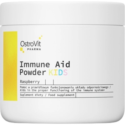 OstroVit Immune Aid Powder Кids [100 грама] Малина