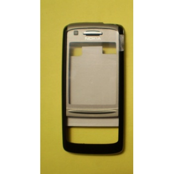 Kryt Nokia 6280 přední černo-stříbrný