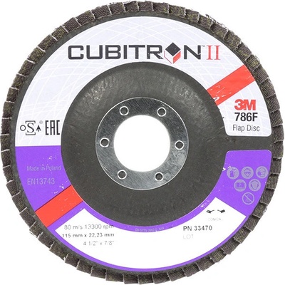 3M Cubitron II Lamelový kotouč 115 mm 40 7100101776 2 ks
