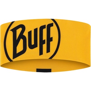 Buff Лента за глава Buff Coolnet UV Wide Headband - Logo Yellow - размер One Size (203-2464-1611)