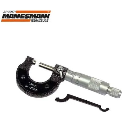 B. mannesmann Микрометър, 0.01 мм, 0-25 мм / mannesmann 826 / (m 826)