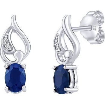 SILVEGO náušnice FWE15399BS