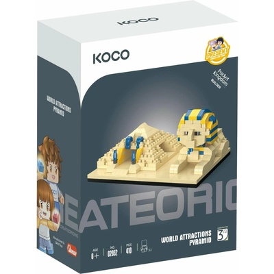 KOCO Stavebnica Pyramida se Sfingou