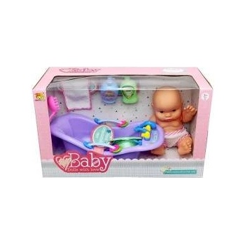 Maksik Бебе с аксесоари, Максик, Пластмаса, Многоцветен