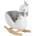 Moni Toys Люлка плюшена Swan (112334)