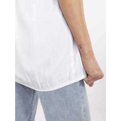 Blouse D73761M11173A-white biela Sublevel