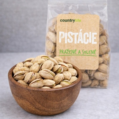 Country Life Pražené a solené pistácie 100 g