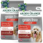 Arden Grange GF Възрастни Пиле & Суперхрани 2 x 12 кг