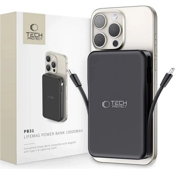 Tech-Protect PB31 Lifemag 10000 mAh Black (172434)