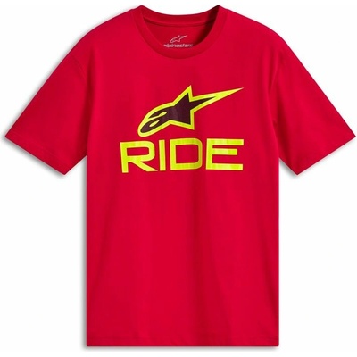 Alpinestars Ride 4.0 CSF červená/žltá fluo/čierna