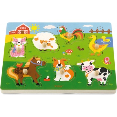 Viga zvukové puzzle Farma