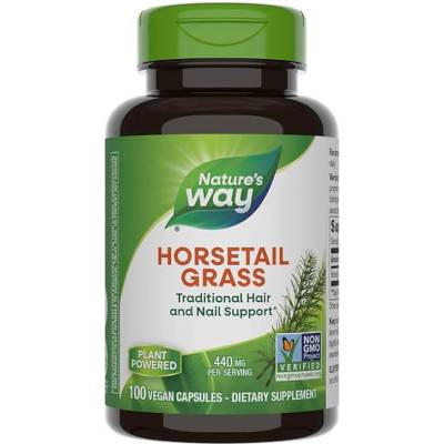 Nature's Way Horsetail Grass, 440 mg, 100 капсули, Nature's Way (14300)