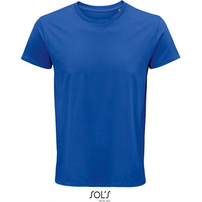 Sol´s Collection tričko Crusader Men z bio bavlny krátký rukáv pánské COT25358245000-royal blue