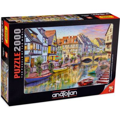 Anatolian Пъзел Anatolian от 2000 части - Канал в Колмар (P3953)