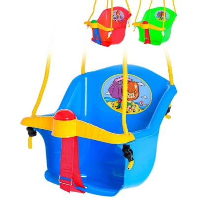 Teddies houpačka Baby s pískátkem plast 35 x 34 x 35 cm nosnost 20 kg 3 barvy