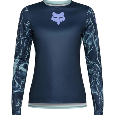 Fox Womens Ranger LS Jersey Image Print arctic blue