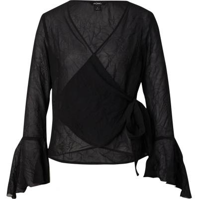 Monki Блуза черно, размер S