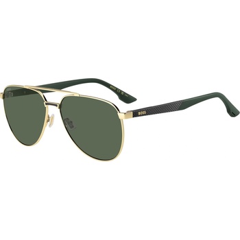 HUGO BOSS Слънчеви очила Boss Men's Pilot Round Sunglasses - Gold