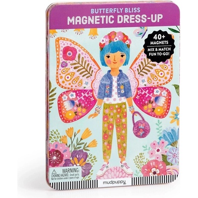 Mudpuppy Magnetické obliekanie Butterfly Misses