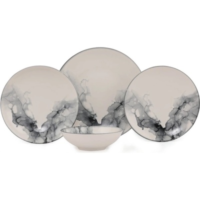 Hermia Комплект за хранене от порцелан 24 бр. - Hermia (387GRP1243)