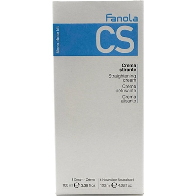 Fanola CS Straightening Cream Mono-dose Kit 100+120ml