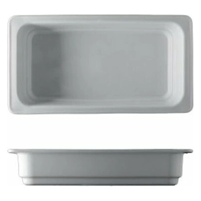 SAHM Gastronádoba porcelánová GN 1/3 plná 65 mm, 1500 ml 100020593