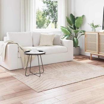 vidaXL Килими за помещение PALMERAS Бежово 200 x 200 cm Полиестер (42022643)