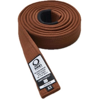 Kano Kimonos Кафяв колан за BJJ от Kano Kimonos (kano-belt-brown-a0)