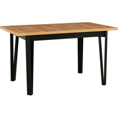 MIX-DREW Rozkládací IKON 5 dub wotan černé nohy