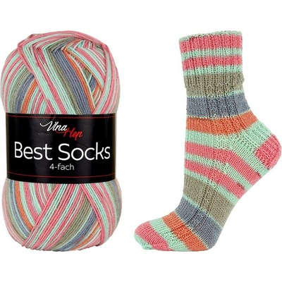 Příze Vlna Hep Best Socks 7352