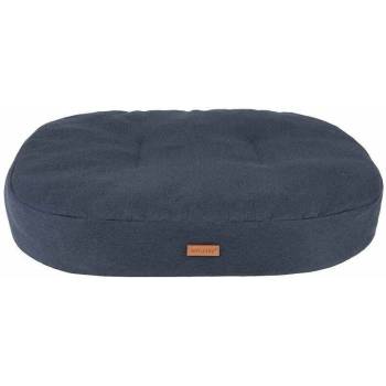 Amiplay Montana M - Меко овално легло за кучета и котки, 61/52/9 см. - черно