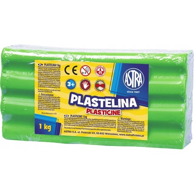 Astra Plastelína 1kg Zelená svetlá