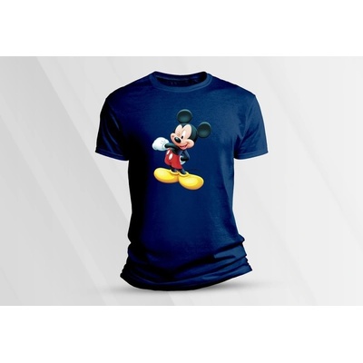 Sandratex dětské bavlněné tričko Mickey 2 námořnická modrá