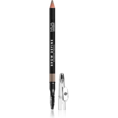 MUA Makeup Academy Brow Define дълготраен молив за вежди с четка цвят Fair 1, 2 гр