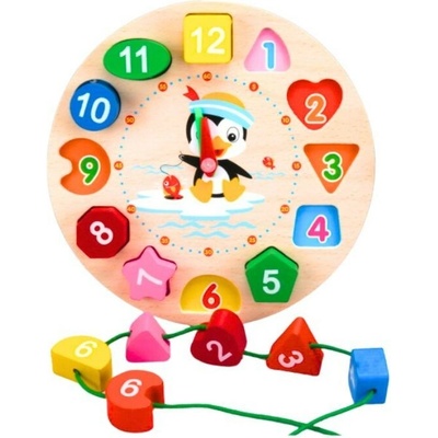 CreativeToys hodiny na rozvoj jemnej motoriky