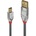 Lindy Кабел Lindy, от USB-A(m) към Mini-B(m), 3m, сив (36633)