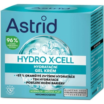 Astrid Hydro X-Cell Hydratačný gél krém 50 ml
