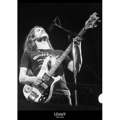 Plagát, Obraz - Lemmy - 1945 - 2015, 59.4 × 84.1 cm
