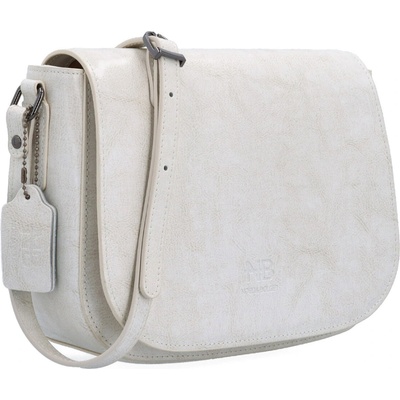 Noelia Bolger kabelka crossbody biela NB 0117 OW