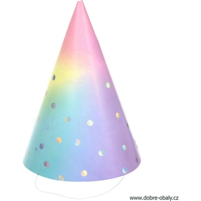 wiky Párty kloboučky PASTEL 15 cm 6 ks – Zboží Dáma