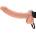 Унисекс пенис колан с тестиси, 24см. - Strap-On with Balls Flesh (PIPE337421)