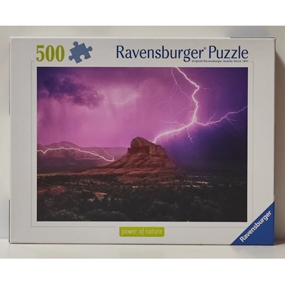 RAVENSBURGER Růžová bouřka 500 dílků