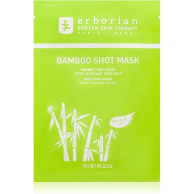 Erborian Bamboo подхранваща платнена маска с хидратиращ ефект 15 гр